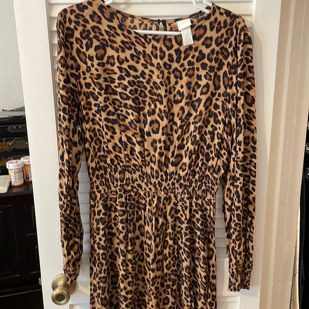 H&M Leopard print dress